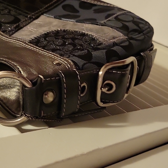 NWT: COACH Tonal Patchwork Zoe - Picture 4 of 16